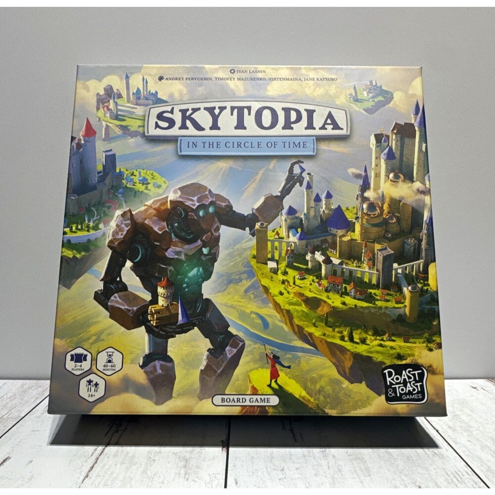 Roast & Toast Games Skytopia: In the Circle of Time Board Game 2P 2023 Award